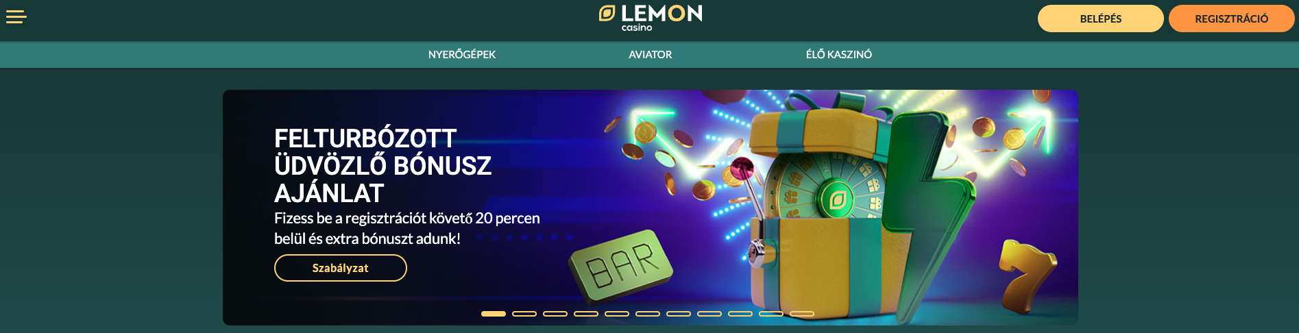 Lemon casino belépés